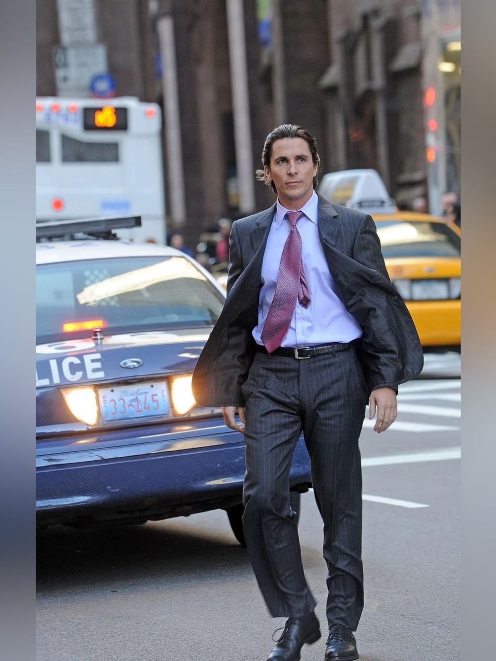 Giorgio Armani Black Label
"Wall Street" Pinstripe Suit
Navy
